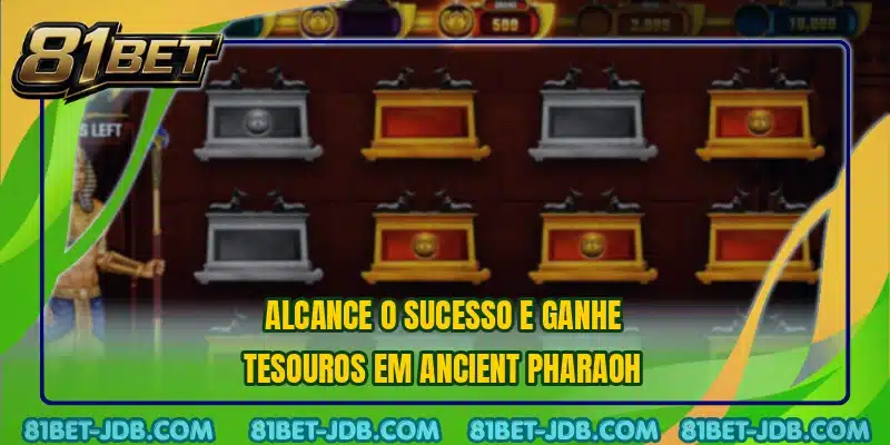 Alcance o sucesso e ganhe tesouros em Ancient Pharaoh