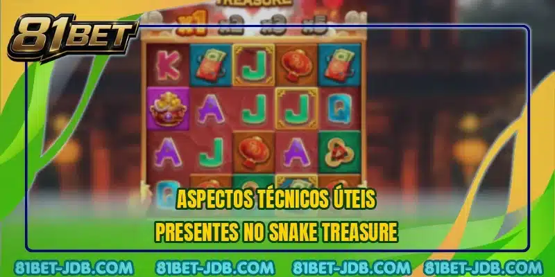 Aspectos técnicos úteis presentes no Snake Treasure