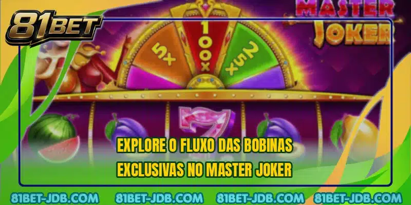 Explore o fluxo das bobinas exclusivas no Master Joker