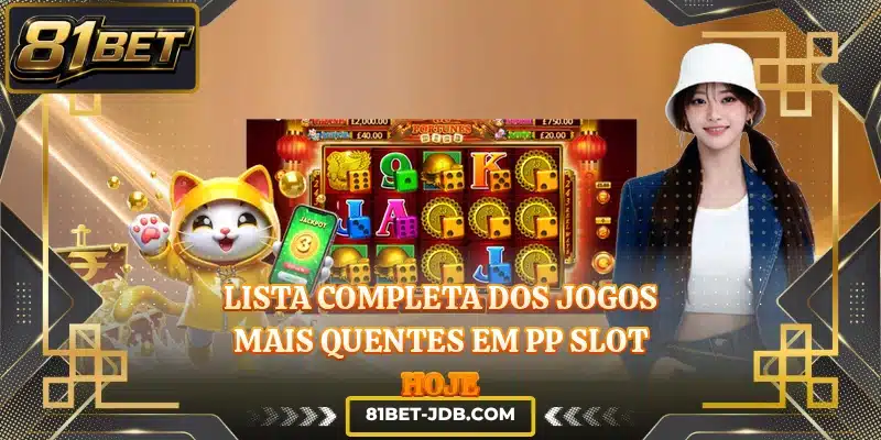 Lista completa dos jogos mais quentes em PP Slot hoje