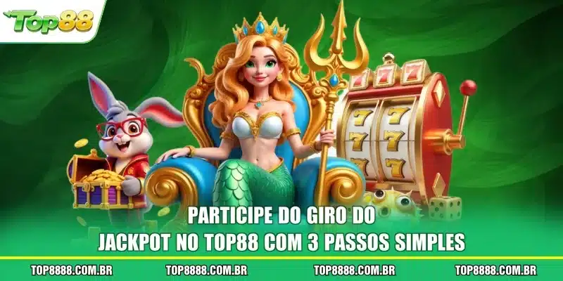 Participe do giro do jackpot no TOP88 com 3 passos simples